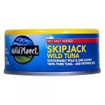 Wild Planet Wild Skipjack Light Tuna 5 Oz