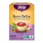 Yogi Organic Berry Detox Herbal Tea 16 Bags 1.12 Oz