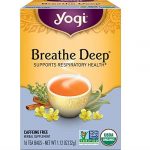 Yogi Organic Breathe Deep Herbal Tea 16 Bags 1.12 Oz