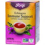 Yogi Organic Echinacea Immune Support Herbal Tea 16 Bags 0.85 Oz