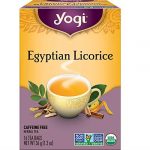 Yogi Organic Egyptian Licorice Herbal Tea 16 Bags 1.3 Oz