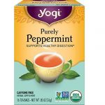 Yogi Organic Purely Peppermint Herbal Tea 16 Bags 0.85 Oz