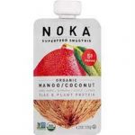 Noka Superfood Smoothie Organic Mango Coconut & Plant Protein 4.22 Oz