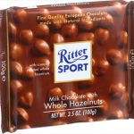 Ritter Sport Bar Milk Chocolate With Hazelnuts 3.5 Oz