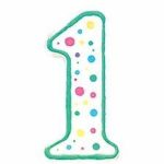 Wilton Numeral 1 Party Candle