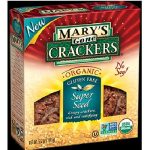 Marys Gone Crackers Organic Super Seed Crackers 5.5 Oz
