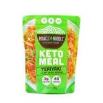 Miracle Noodle Vegan Keto Meal Teriyaki Noodle 9.2 Oz